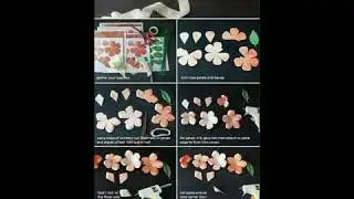 paper flower making step by step.