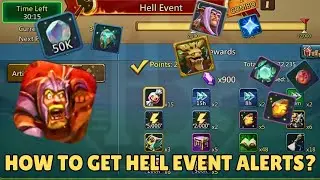 Get every hell alerts / Notification - Lords Mobile | How to Use HephBot for alerts