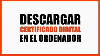 ✅ Descargar certificado digital FNMT en el ordenador [ 2021 ] | Tutorial mac / windows / linux
