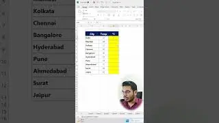 How to Insert a Degree Symbol in #Excel | Degree Symbol in #Excel #exceltips #shorts #msoffice