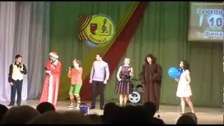 Закулисье - 10, финал. Выступление команды лицея №18 