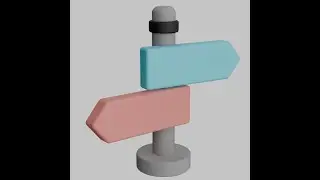 Blender 4.2 - Signpost