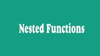 17_ Nested Functions In Python(Arabic)