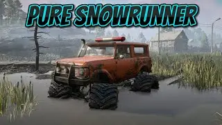 Swimming and Sinking ...Timed Challenge on Snowrunner
