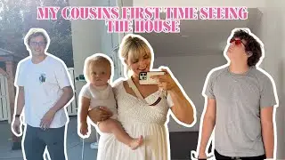 My Cousins React To My NEW HOUSE!!!
