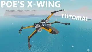 Poe's X Wing [Tutorial] Plane Crazy