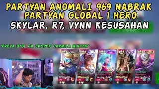 NGERI BANGET! PARTYAN GLOBAL 1 HERO VS PARTYAN ANOMALI 969 BERSAMA VYNN DAN R7 | FREYA TAK TERSENTUH