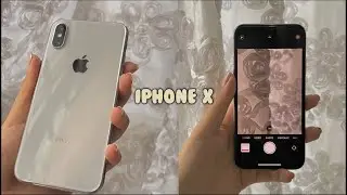 Iphone X || unboxing + review 🌷🤍
