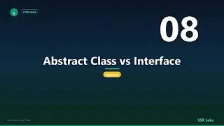 Abstract Class vs Interface | Medium | Java Interview Prep #8