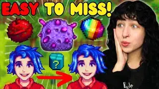 30 SUBTLE CHANGES that are EASY TO MISS! | Stardew Valley 1.6 Update