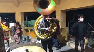 Banda xoxtleña presente en mihuas😎