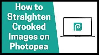 How to Straighten Crooked Images on Photopea.com