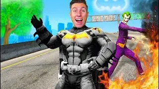 100 TAGE als SUPERHELD ÜBERLEBEN in GTA 5!