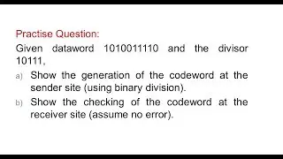 Cyclic Redundancy Check (encoder & decoder)