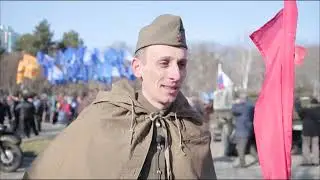 Открытие месячника оборонно-массовой и военно-патриотической работы