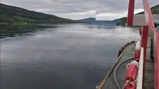 I travelled on the only manual turntable ferry left in the world only in Scotland!! 😮 