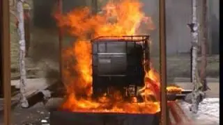 Poly Composite IBC Fire Trial - 