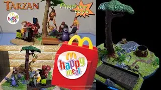 McDonald’s Happy Meal Toy ( Tarzan 1999) - Art Dio Timelapse