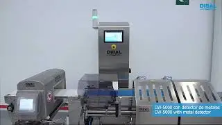Sistem automat de cantarire si verificare greutate CW-5000 DIBAL cu detector metale