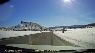Ochoco Highway (Hwy 20), going from Mitchell to John Day