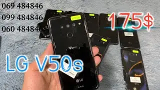 LG V50s 256G/8G.175$ ស្អាត​98% មានថែមដុំហ្សីន​ និង​ ធានាជូនលេីការប្រេីប្រាស់បានយូររហូតដល់1ខែ...