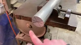 Aluminum: Round Stock Marking and Measuring