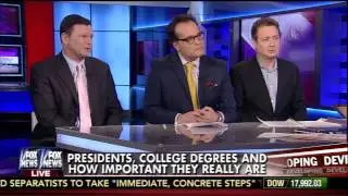 Fox News - Presidents, College Degrees And How Important They Really Are