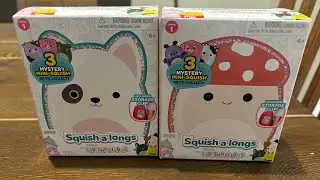 Opening 2 Squishalongs Squishmallows Bag Clips