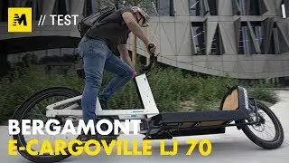 Test. Bergamont E-Cargoville, the cargo eBike revolution [English sub.]