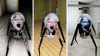 Spider Mom Inside House In All Granny Remakes 1 2 3 Full Gameplay | Granny 1.9, Granny 3 Enhanced