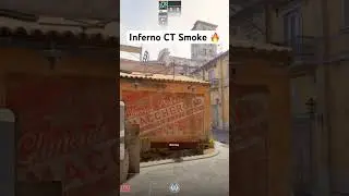 Learn to smoke CT on Inferno properly 👌🏽 #infernocs2 #inferno #counterstrike2