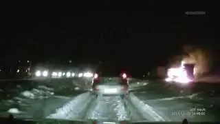 Горит авто