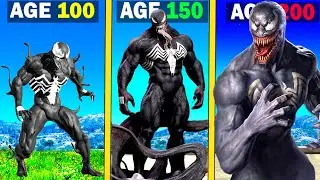 Surviving 200 Years as VENOM In GTA 5!
