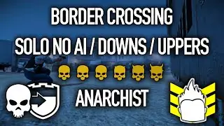 [PAYDAY 2] Border Crossing DS/OD Solo No AI/Downs/Uppers with Weapon Rifle RNG