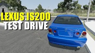 Lexus LS200 Test Drive | BeamNG Gameplay