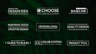 Creative Multi Purposes Titles