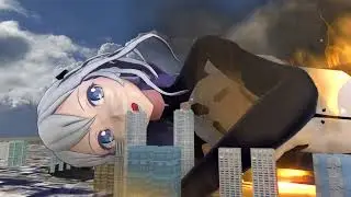 Giantess / 巨大娘 - play ground
