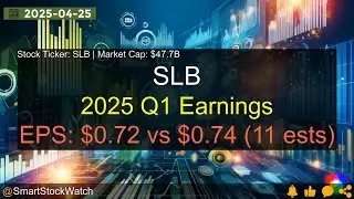 SLB (SLB|$47.7B) - 2025 Q1 Earnings Analysis