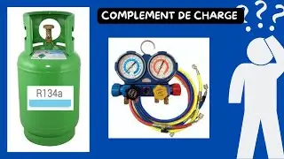 Complément de charge R134a.