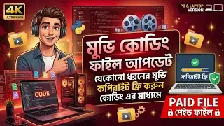 Make Any Movie Copyright-Free Using Coding | Movie Copyright Bypass Method for PC/Laptop