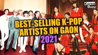 Top 10 Best-Selling Artists on Gaon in 2021 – Best Selling Artists Gaon 2021