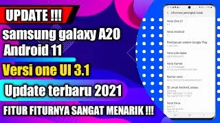 samsung a20 android 11 update