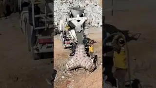 Tetrapods Making -concrete tetrapods 