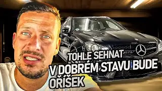 Průser, ale prodávající si myslí, že prodává klenot. Dá se tohle koupit v dobrém stavu? MB C 63 a i3