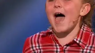 little dancers turn in to Aladdin and Jamie, young girl makes animals sounds
