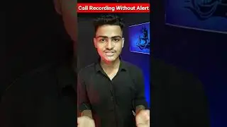 Call Recoding Without Alert in Any Android Phone | "This Call is Being Recorded" 🔥🔥🔥#shorts