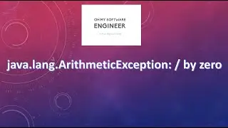 Java Tutorial on java.lang.ArithmeticException: / by zero || ArithmeticException || Arithmetic