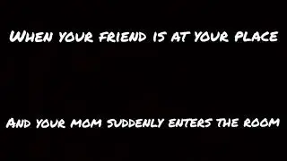A short relatable video