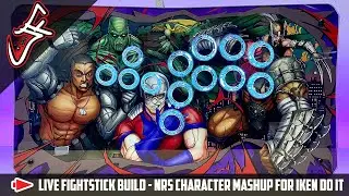 Live Fightstick Build - NRS Character Mashup for Iken Do It PT 2