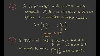 11.2. Matriz asociada a una transformación lineal